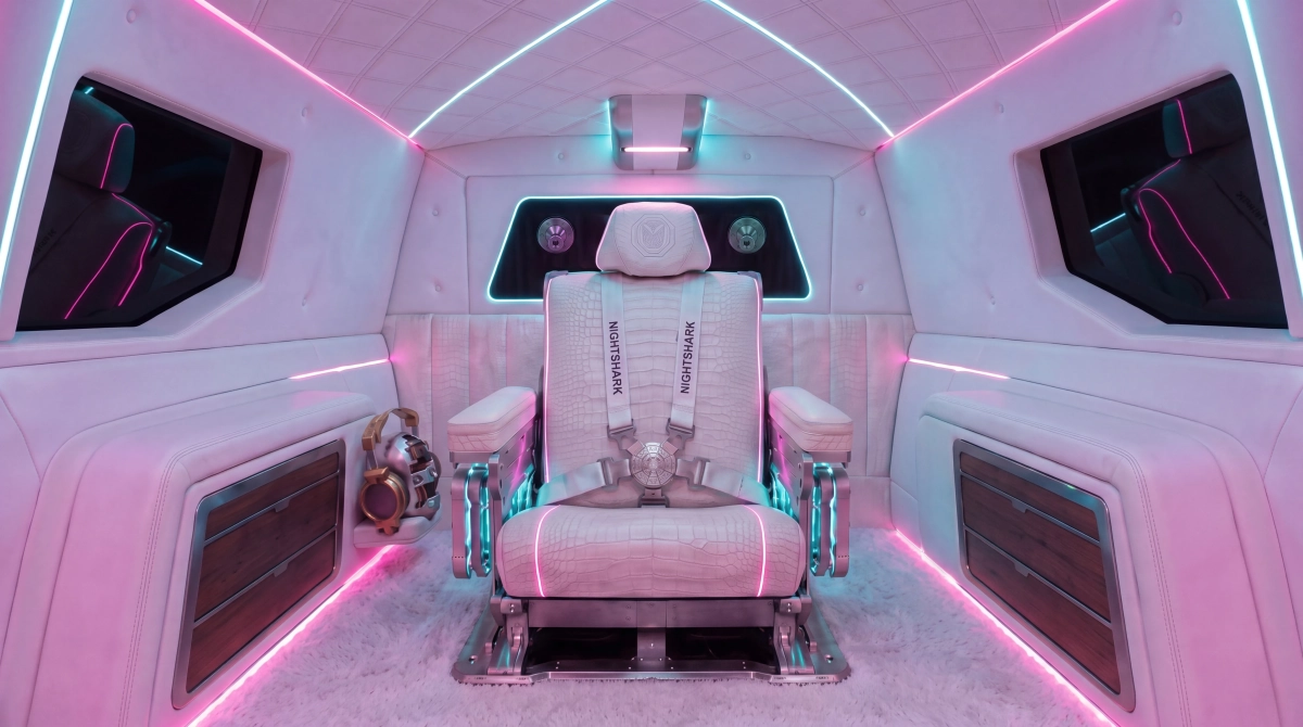 DARTZ NIGHTSHARK VI Interior With Gamers Light