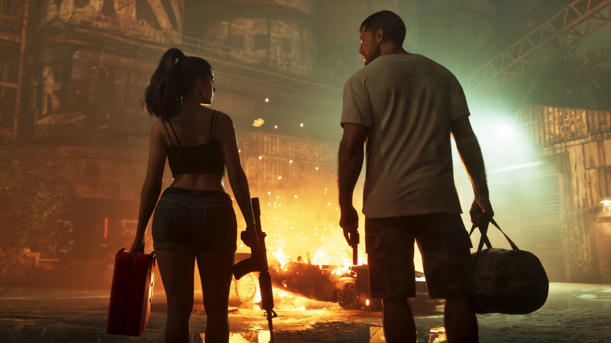 GTA 6 Preview 6 Jason And Lucia Fire