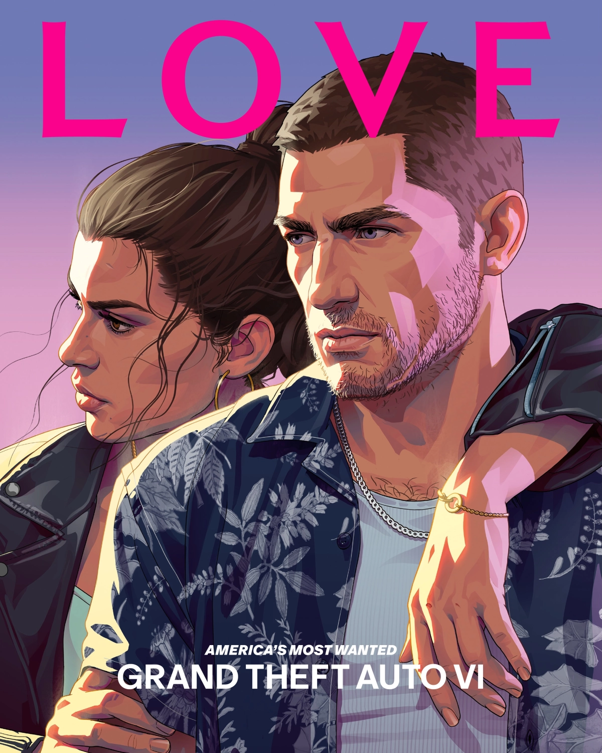 Love Magazine - Artwork Jason and Lucia