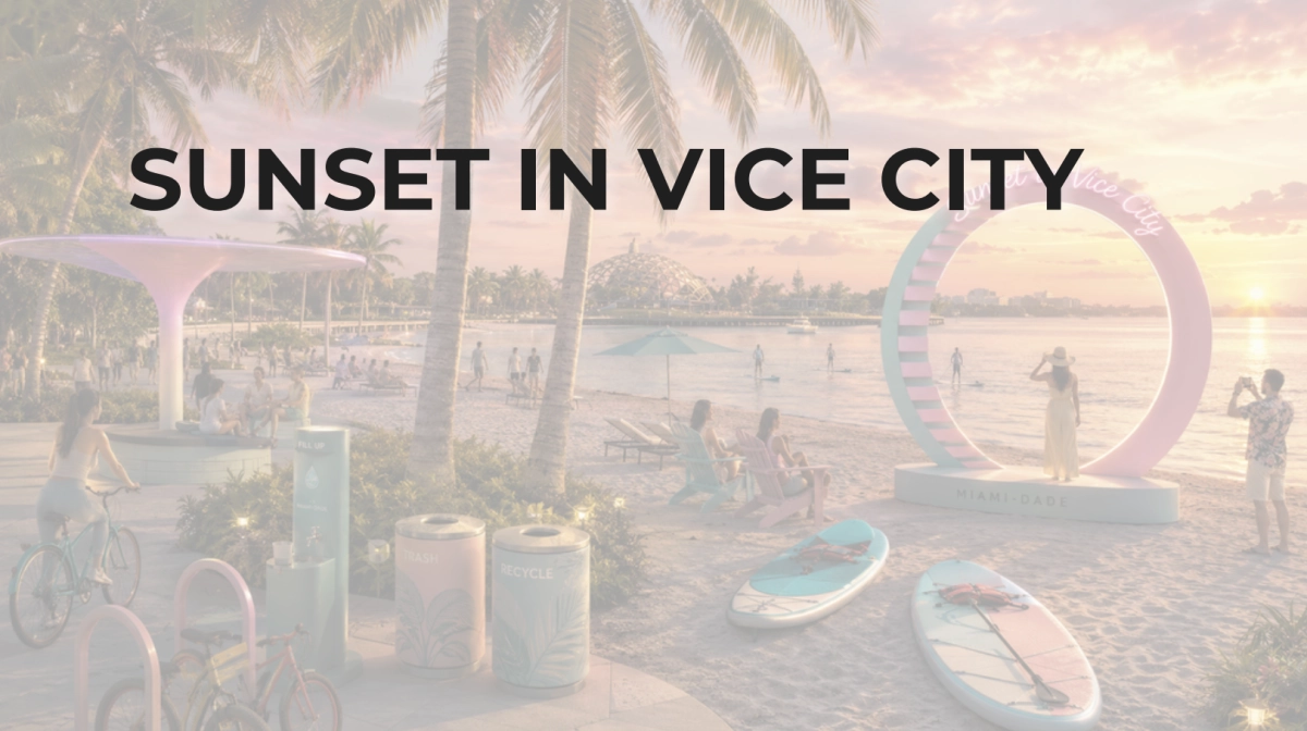 Miami-Dade Rockstar Advertising - Sunset In Vice City