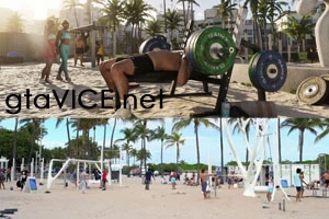 Muscle Beach South Beach, 873 Ocean Dr