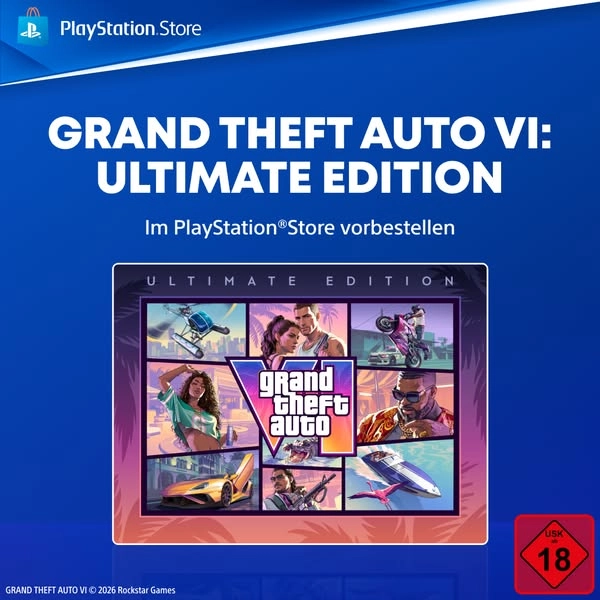 Playstation GTA 6 Advertisement Germany Age Rating