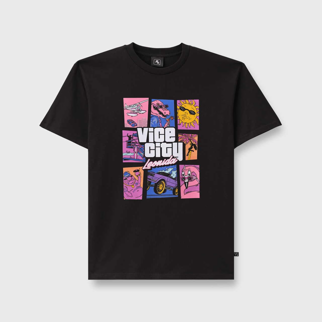 Black Grand Theft Auto VI Goodtime State Tee