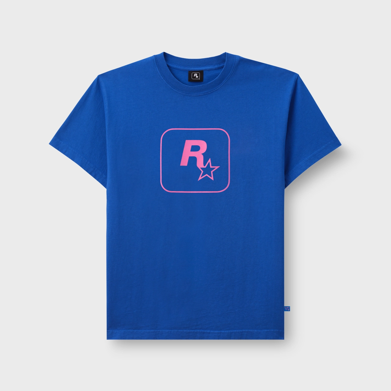Blue Rockstar Games Logo Tee