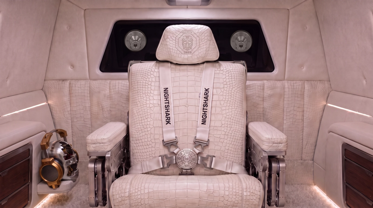 DARTZ NIGHTSHARK VI Interior Closeup
