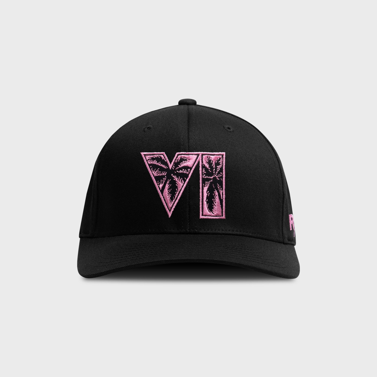 Grand Theft Auto VI Baseball Cap: Black and Pink