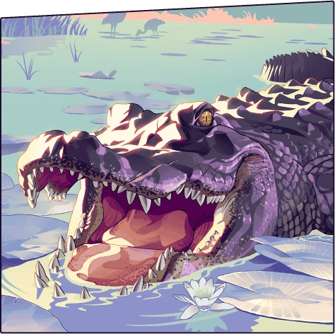 GTA 6 Cover Art Alligator