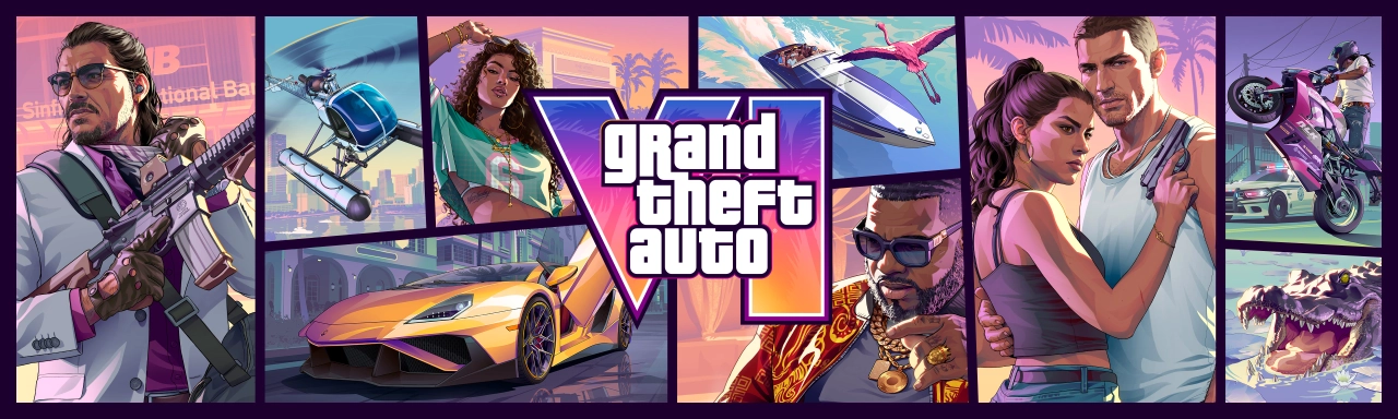 GTA 6 Cover Art Extra Wide
