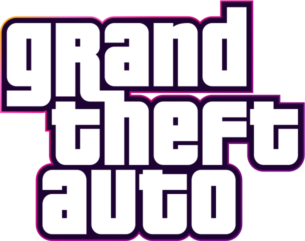 GTA 6 Cover Art Grand Theft Auto Logo