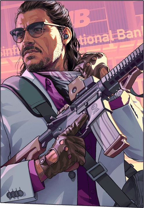 GTA 6 Cover Art Raul
