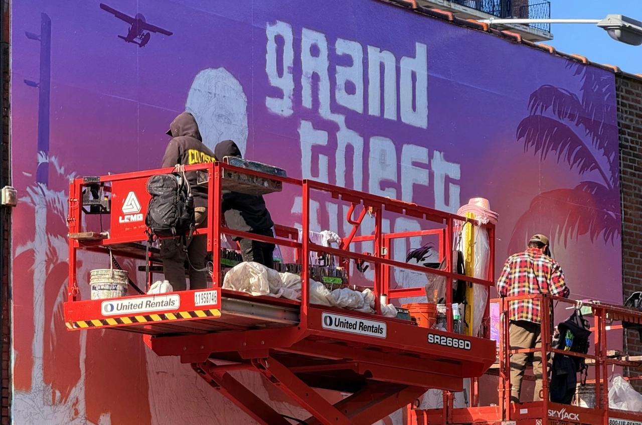 GTA 6 Mural Brooklyn WIP Oct 2026 Cropped