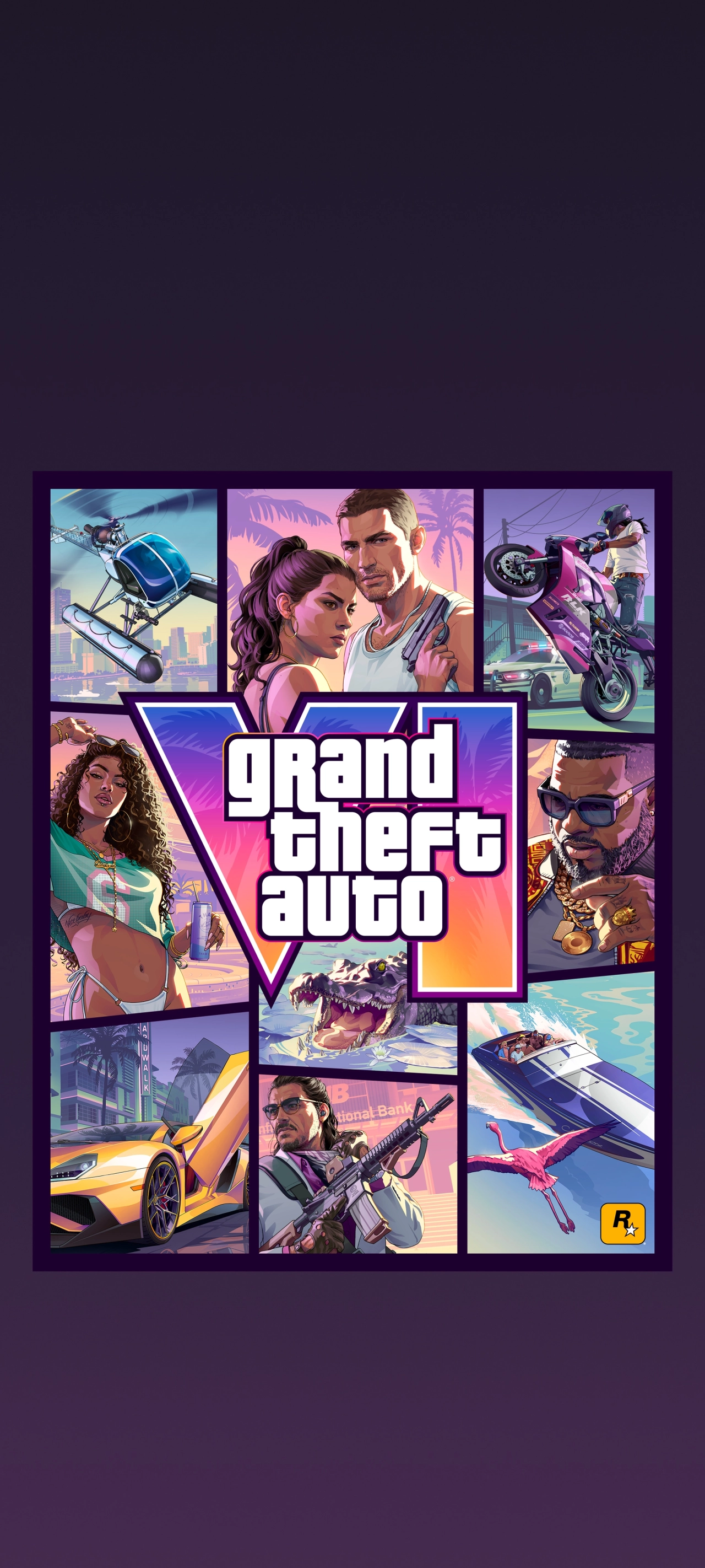 GTA 6 Official Cover Art Phone