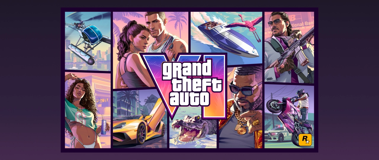 GTA 6 Official Cover Art Ultrawide