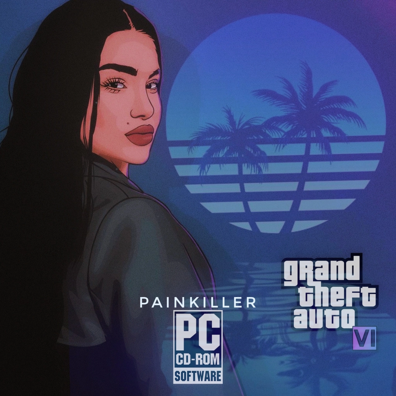 Fan Created GTA VI Box Artwork