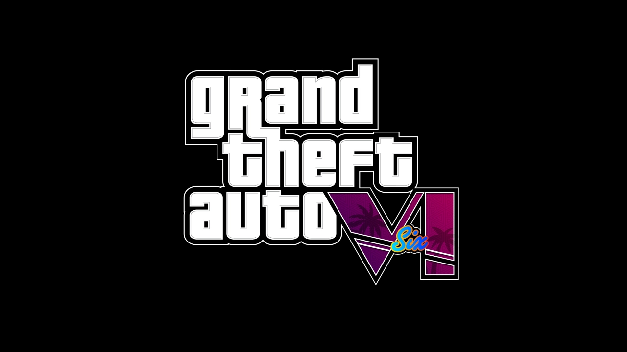 GTA VI Six Fan Concept Logo By mnm345