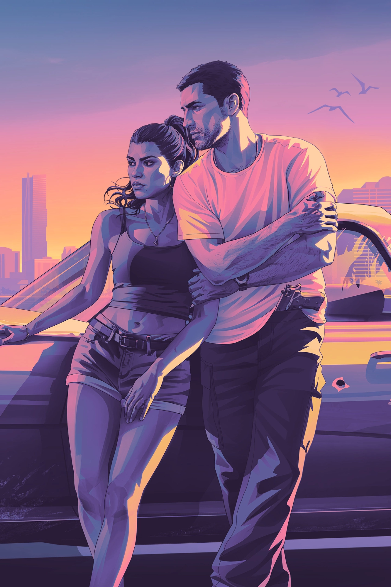 GTA VI The Album Vertical Artwork Extended