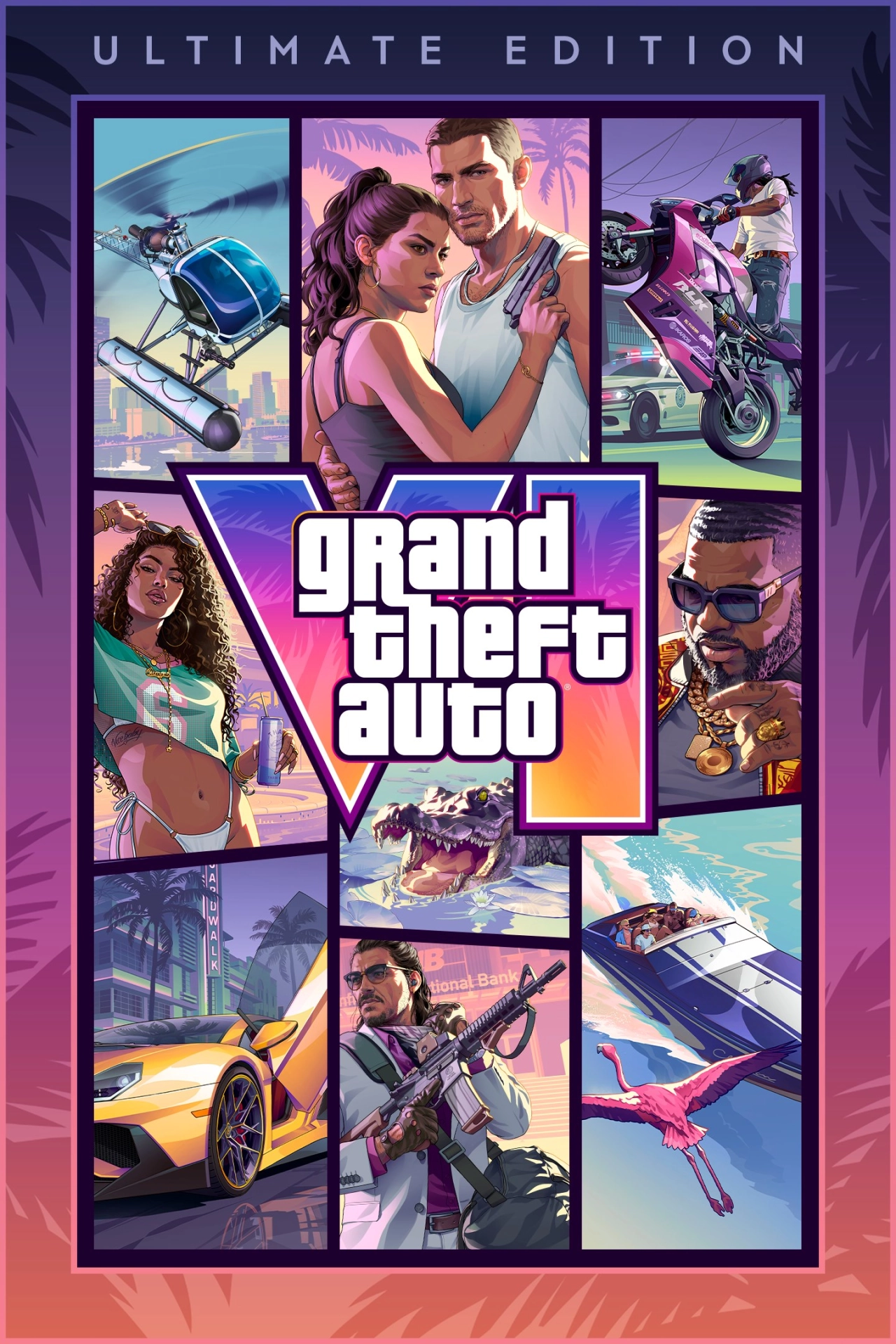 GTA VI Ultimate Edition Xbox Cover Art Variation
