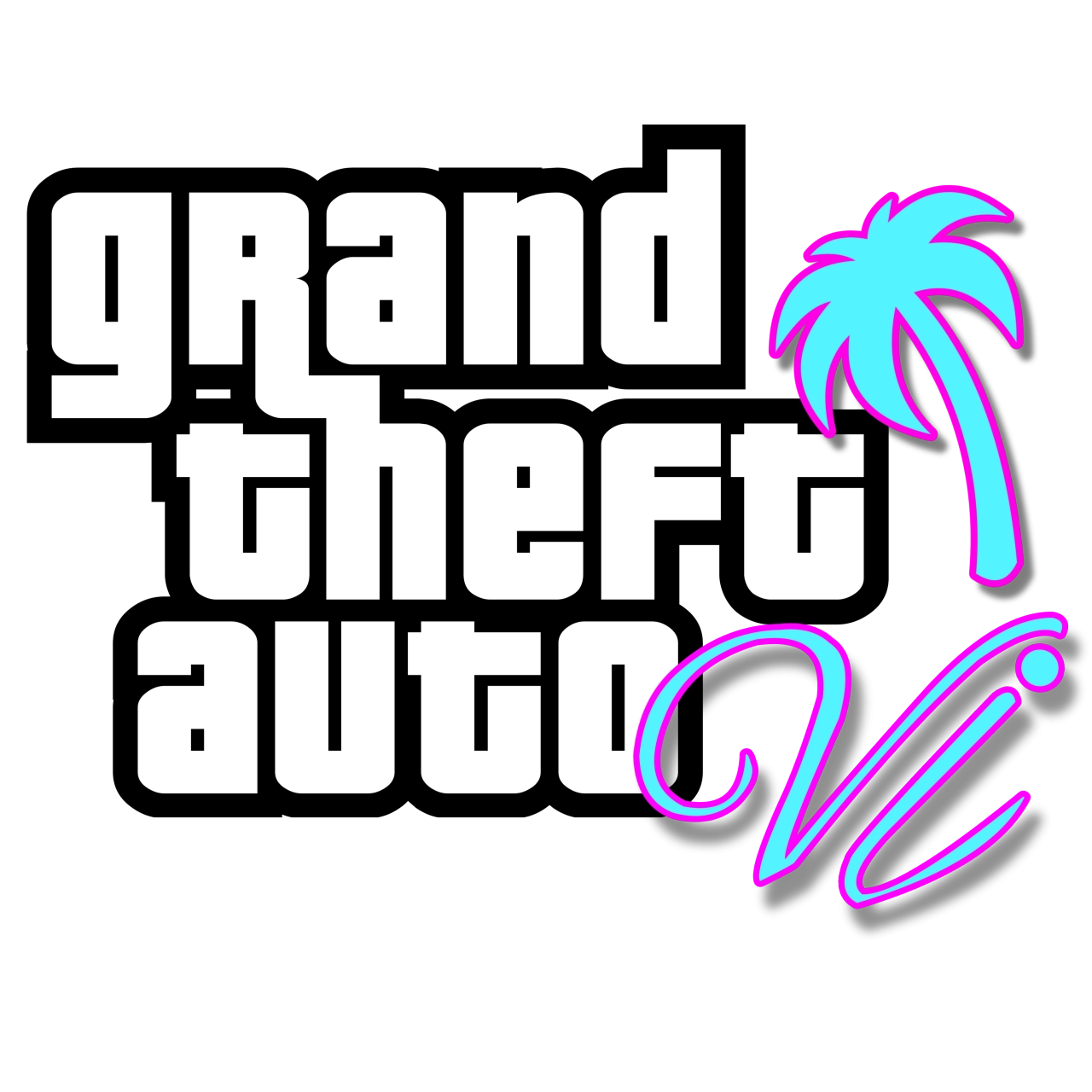 GTA 6 Palm Tree Logo By BraydenMakesMaps