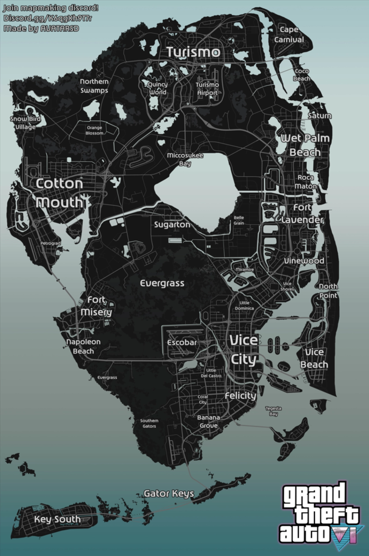 GTA IV Style GTA V Map By avatarsd