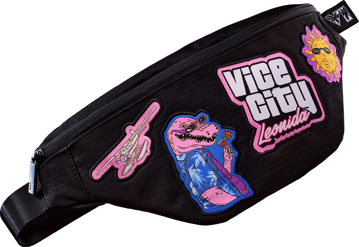 GTA VI Collectors Vice City Leonida Crossbody Bag Transparent