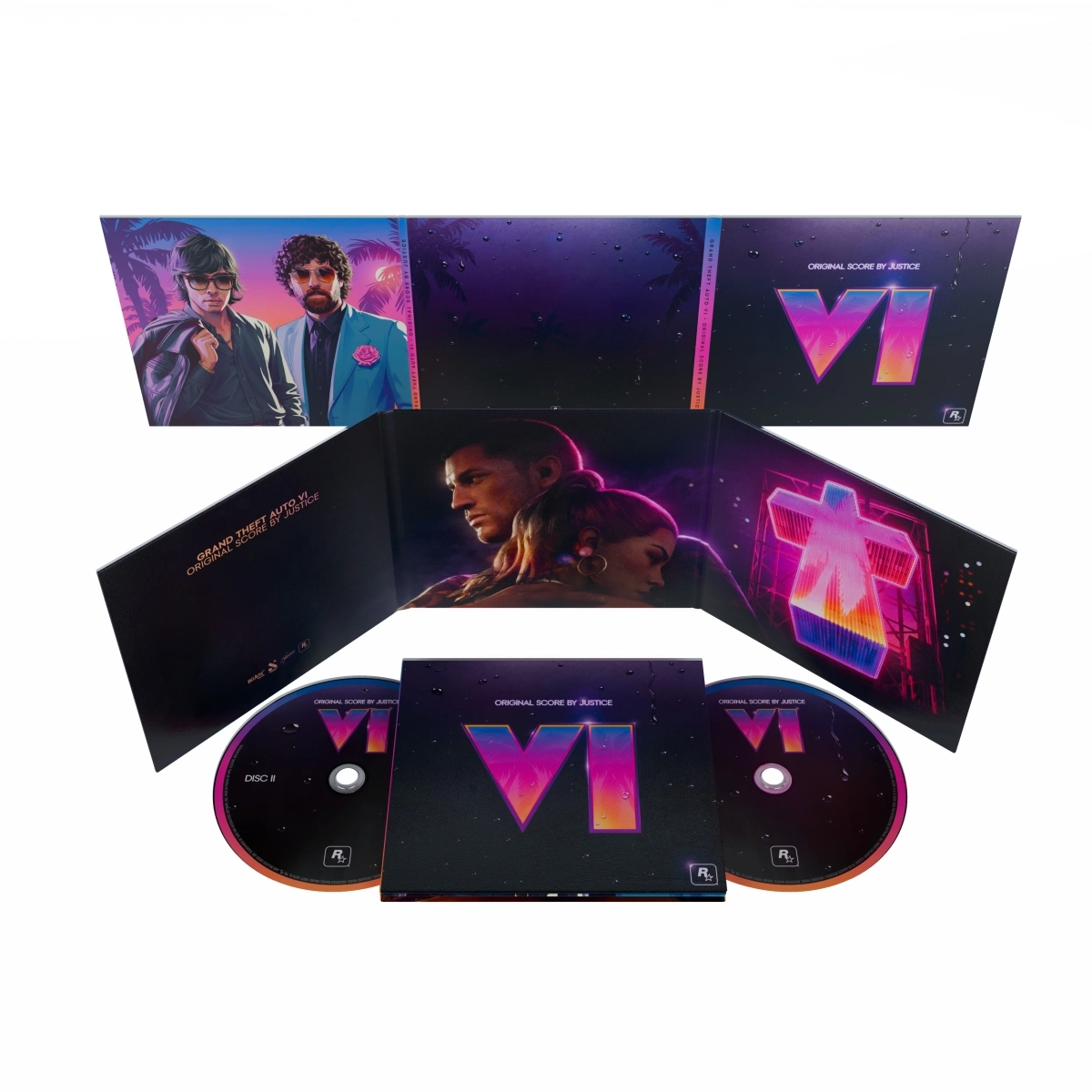 GTAVI Original Score By Justice Double-CD