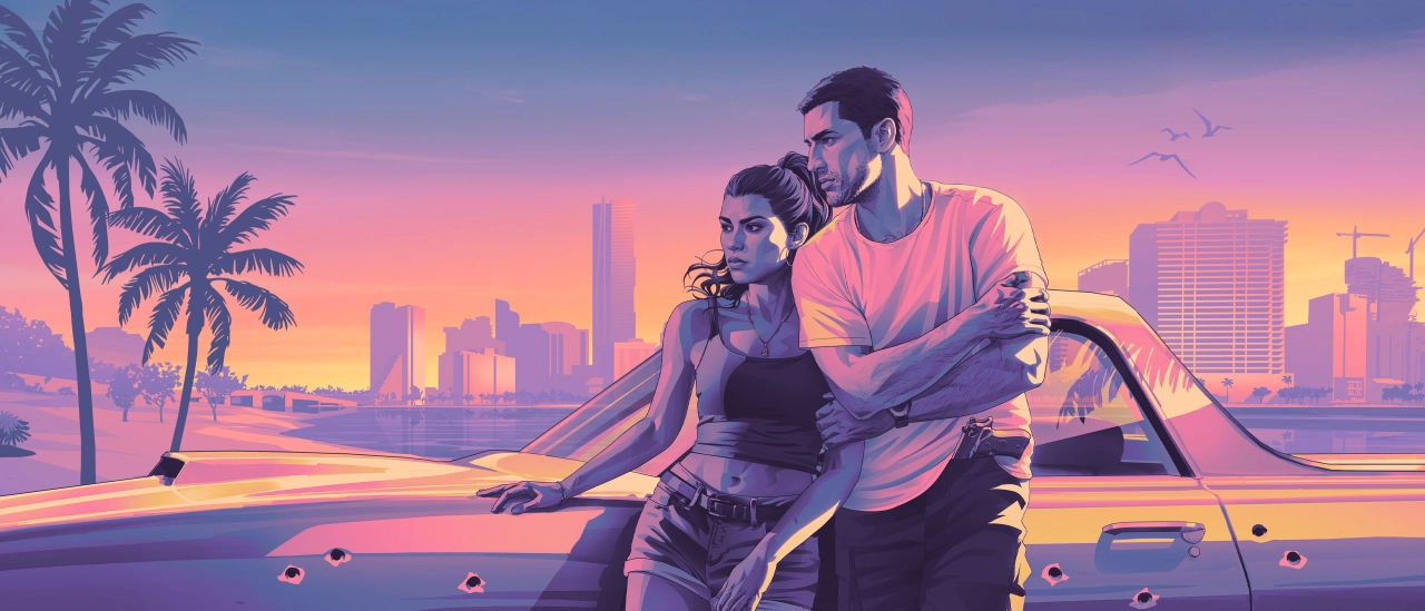 GTA VI The Album Background Artwork