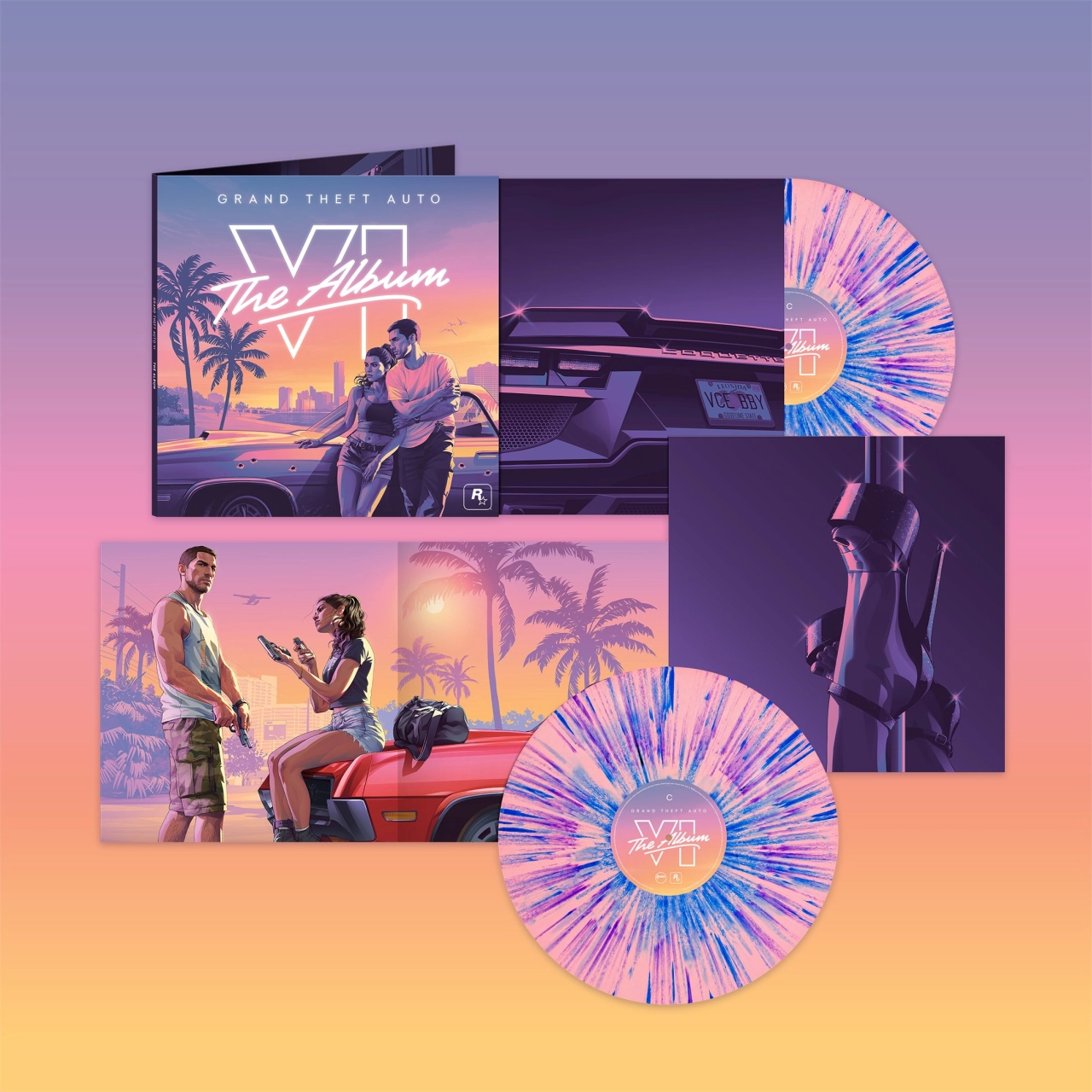 GTA VI The Album Multiple Artwork - Blood Records Exclusive 4