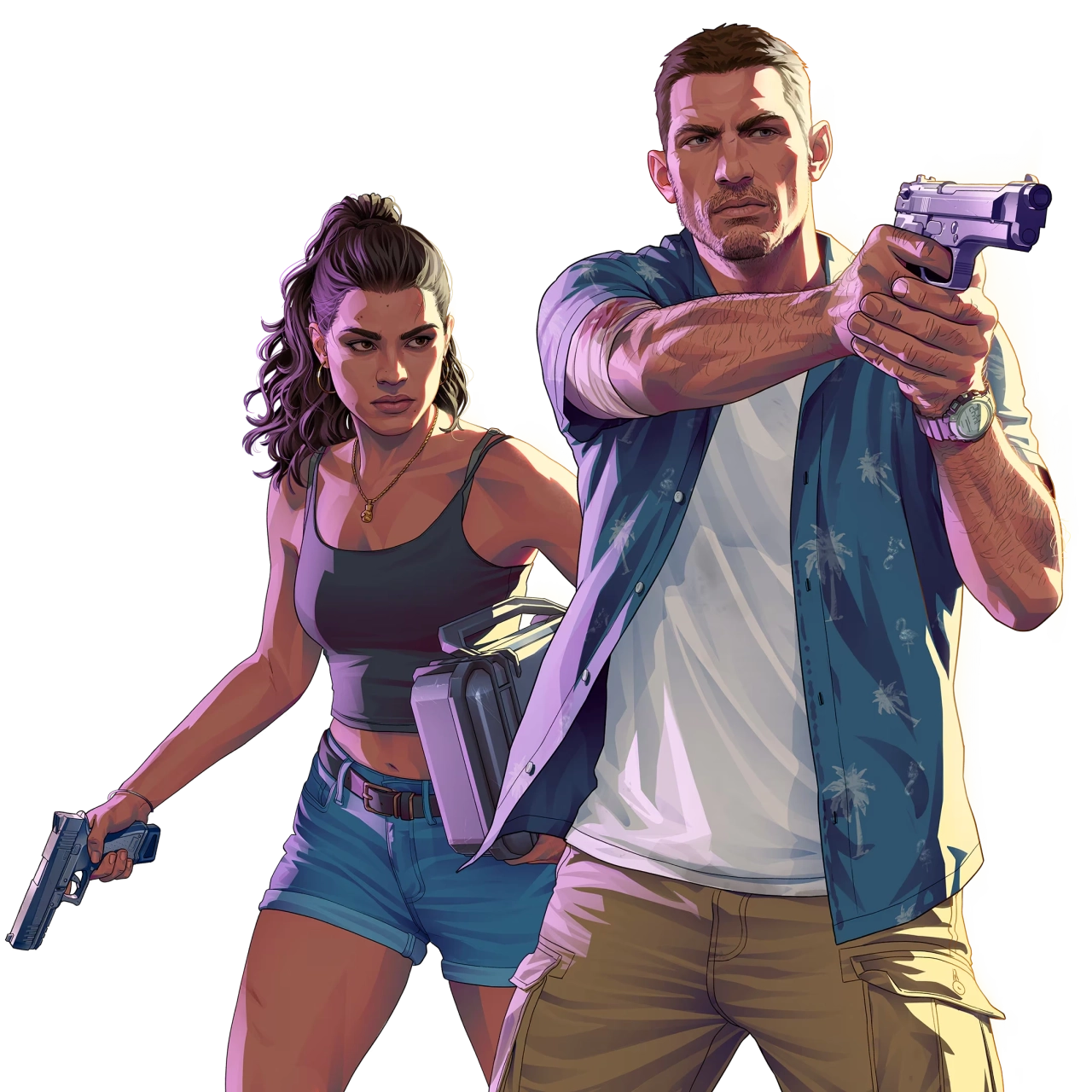 Jason & Lucia Trailer 2 Artwork (Transparent Background)