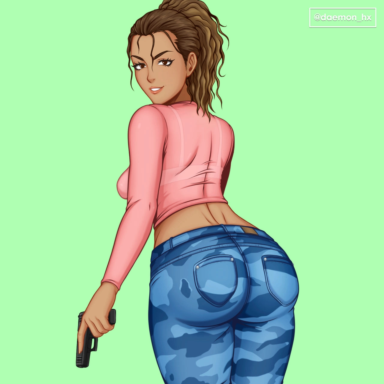 Lucia GTA 6 V1 By Daemonhx