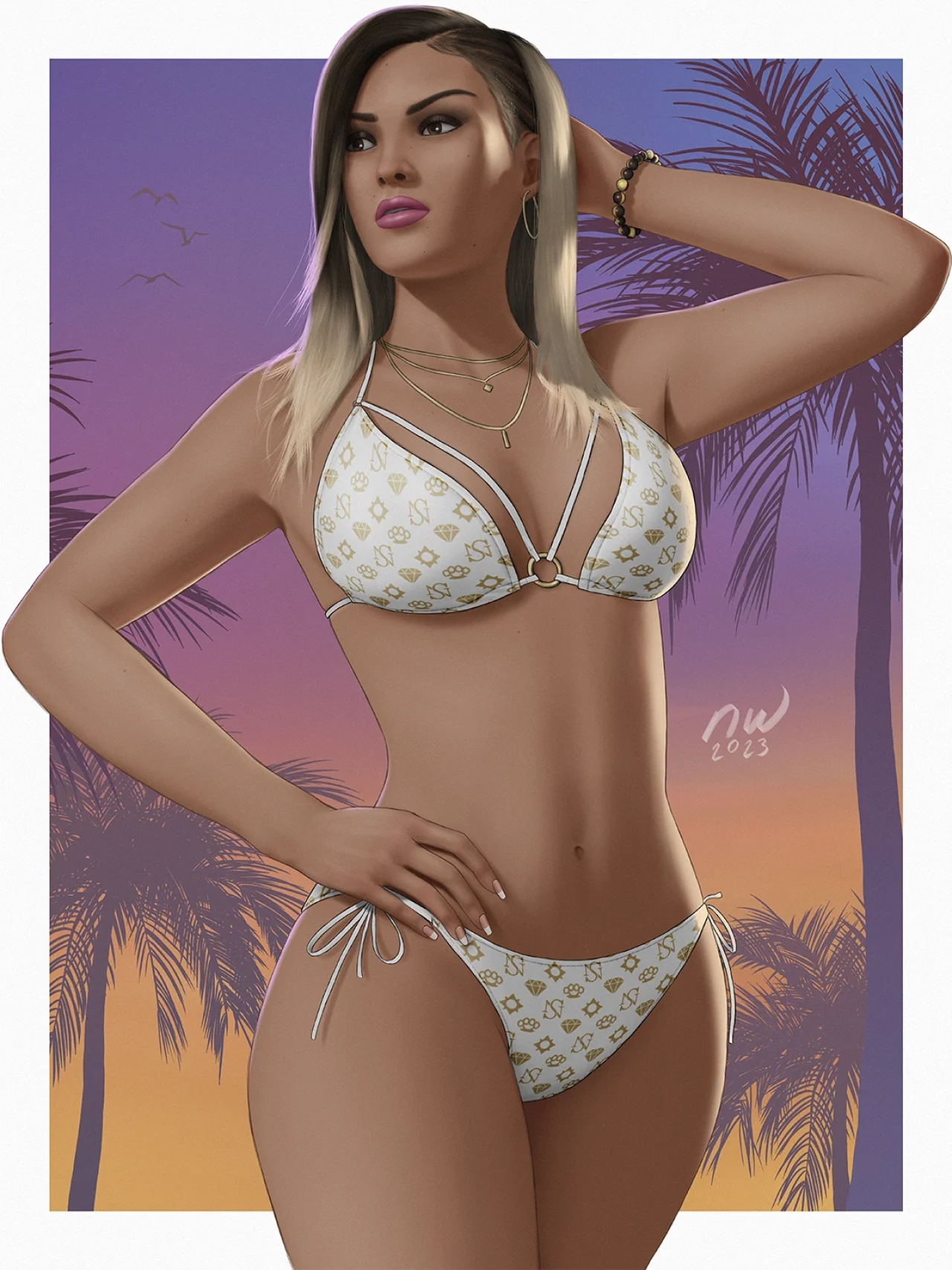 Lucia In A Sessanta Nove Bikini By NastyWiNN3R