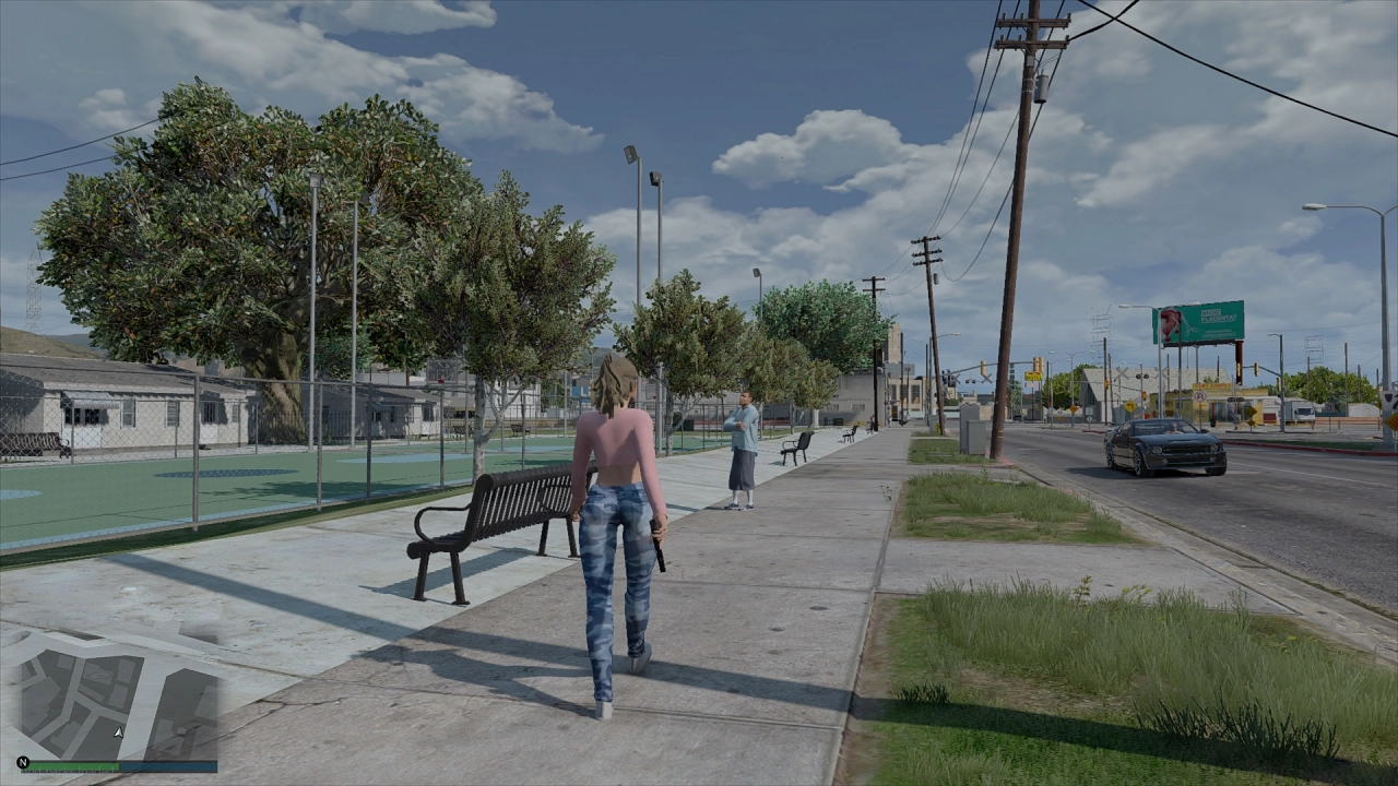 Lucia In GTA V (Mod) 2 By CSYON