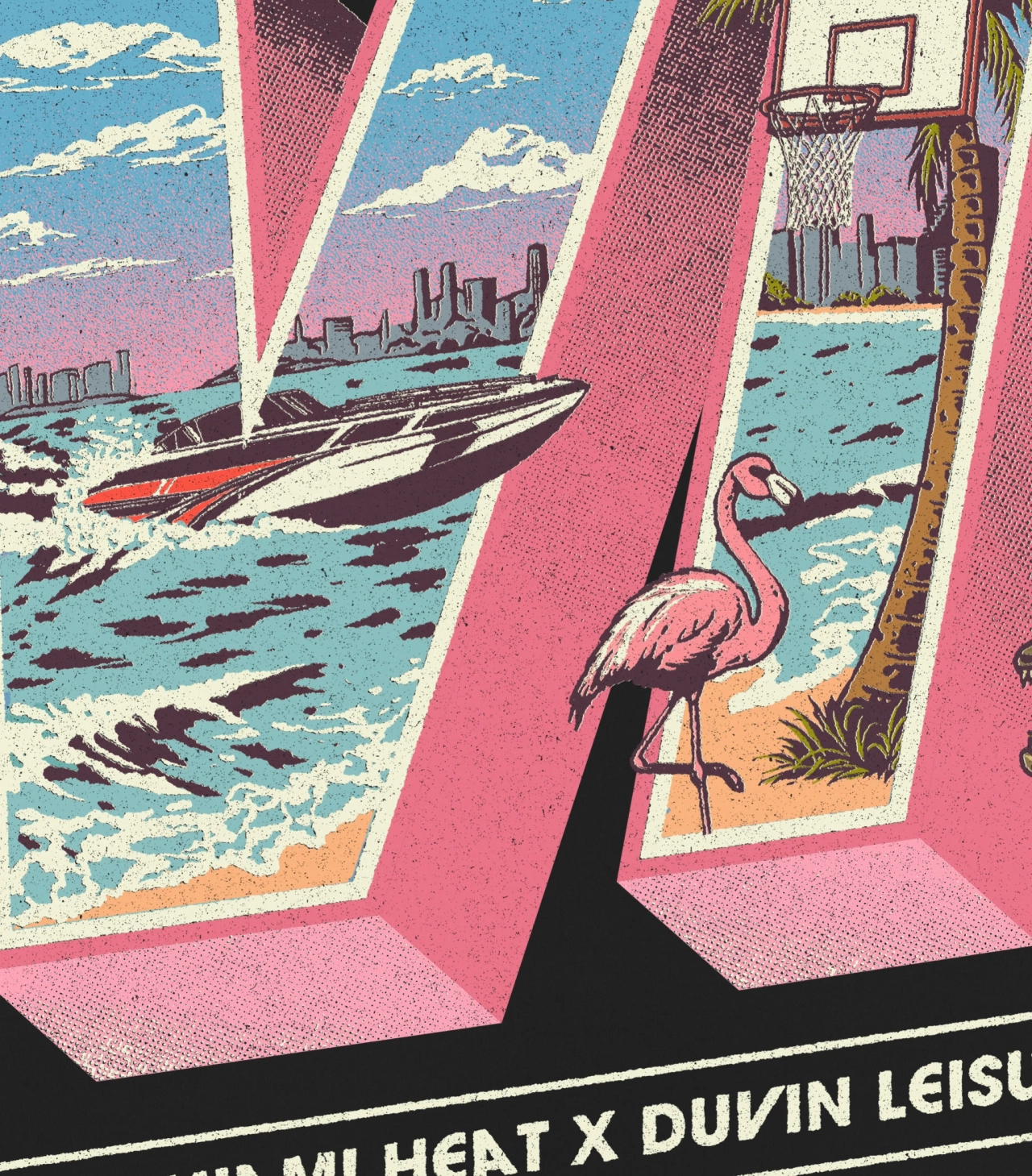 Miami Heat x Duvin Vice City Closeup 1