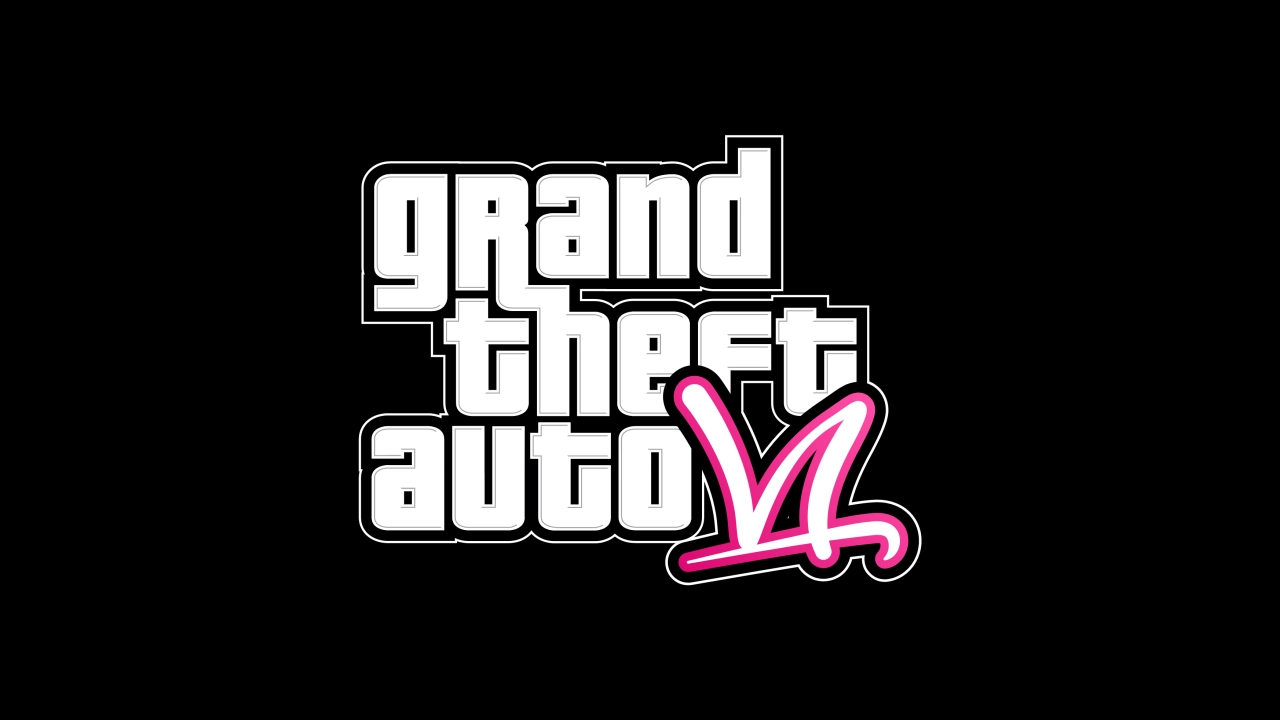 Modern GTA VI Logo White By mnm345