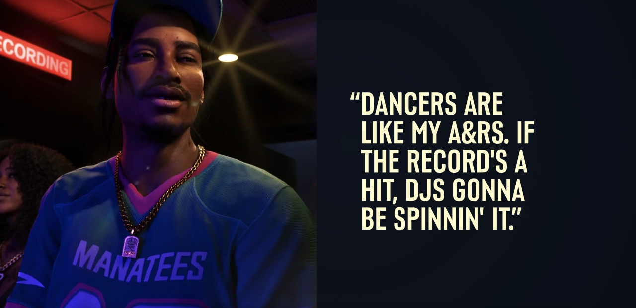 Official GTA 6 Website Drequan Priest Quote