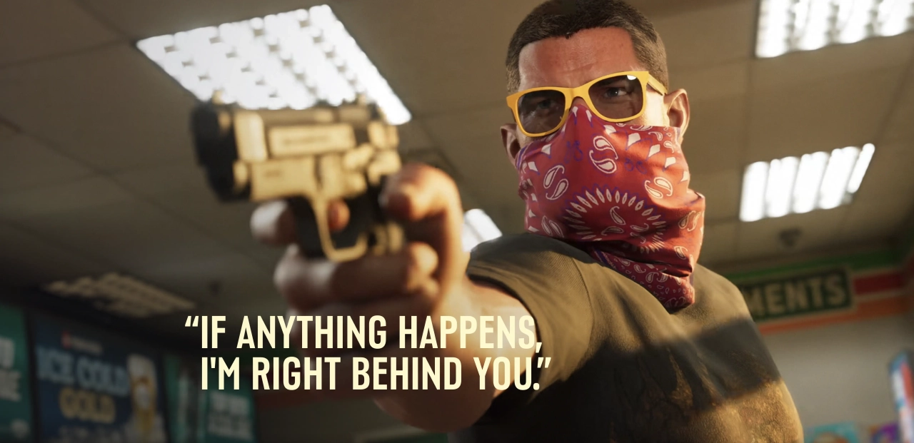 Official GTA 6 Website Jason Duval Quote