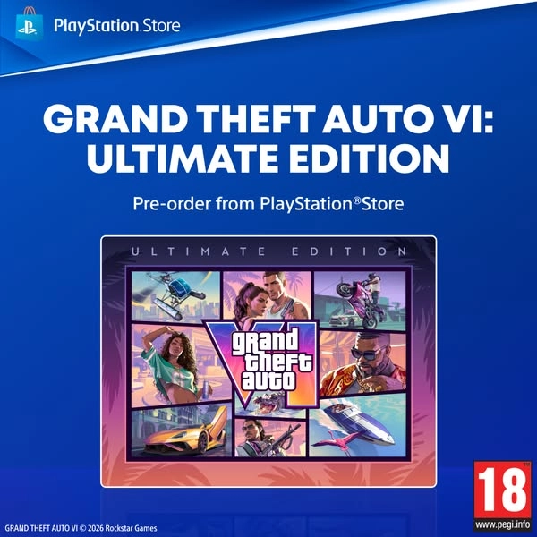 Playstation GTA 6 Advertisement Uk And Eu Age Rating