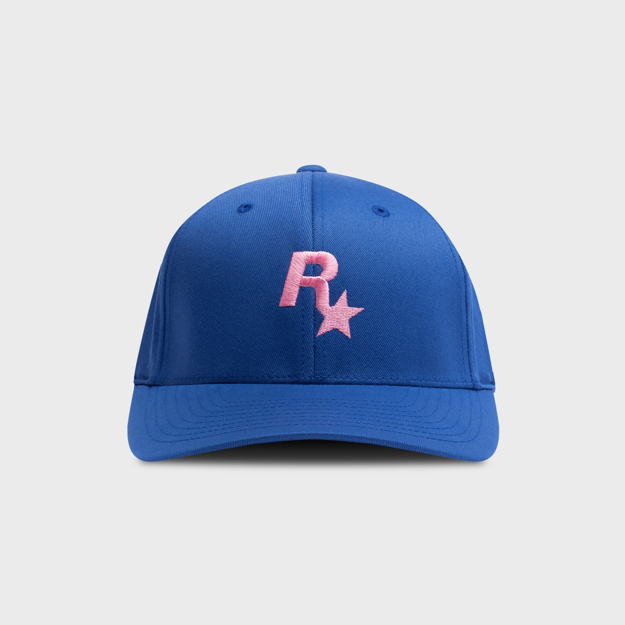 Rockstar Baseball Cap: Blue and Pink