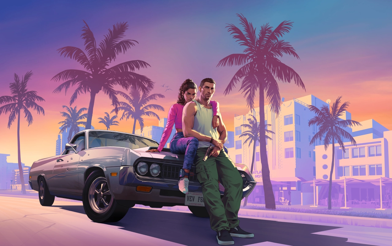 Rockstar Games Official Jason And Lucia Artwork (Full)