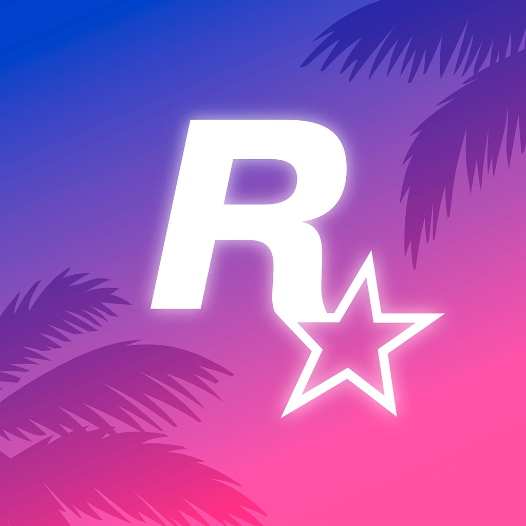 Rockstar Games Official Logo GTA-VI Theme