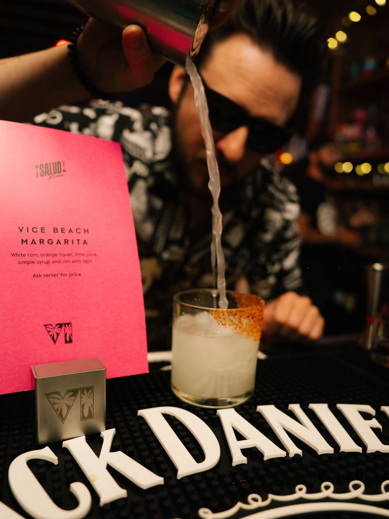 Salut Miami Vice Beach Cocktail 1