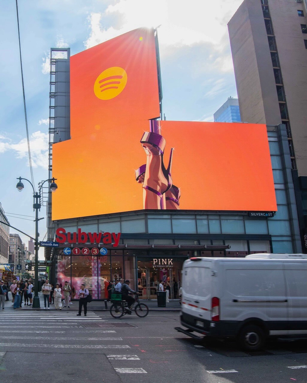 Spotify GTA 6 Billboard Feet