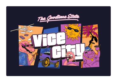 Rockstar announces the 'Grand Theft Auto VI: The Goodtime State – Vice City Collection'