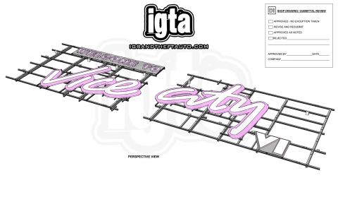REVEALED: Rockstar's "Welcome to Vice City" Kaseya Center Rooftop Sign Plans
