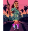 AI Generated GTA VI Lucia Poster By ObscureOutlaw