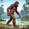 Florida's Legendary Skunk Ape Concept Art (AI Generated By Psy)