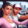 Jason and Lucia in a Car Concept Art (AI Generated By Psy)