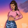 Lucia In Vice City Art Style By Marmakar22