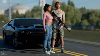 GTA 6 Jason And Lucia 3D Model By Hossein Diba 22 GTA 6 Jason And Lucia 3D Model By Hossein Diba 22