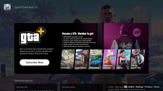 GTA+ Added To GTA VI's Page On PlayStation Store