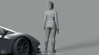 GTA 6 Lucia 3D Model By Hossein Diba 28 GTA 6 Lucia 3D Model By Hossein Diba 28
